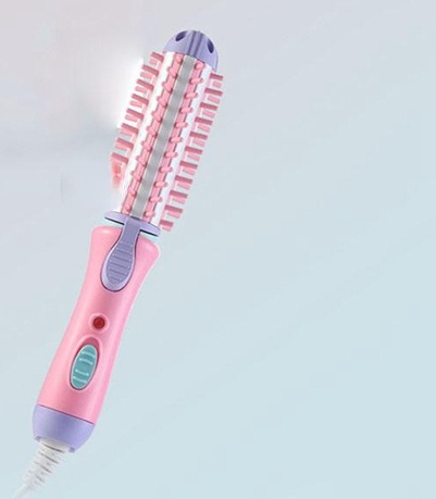 Electric Hair Styler Curler Curling Irons Dryers Travel Hair Straightener Ceramic Ionic Hair Curler Hot Brush Eu Plug