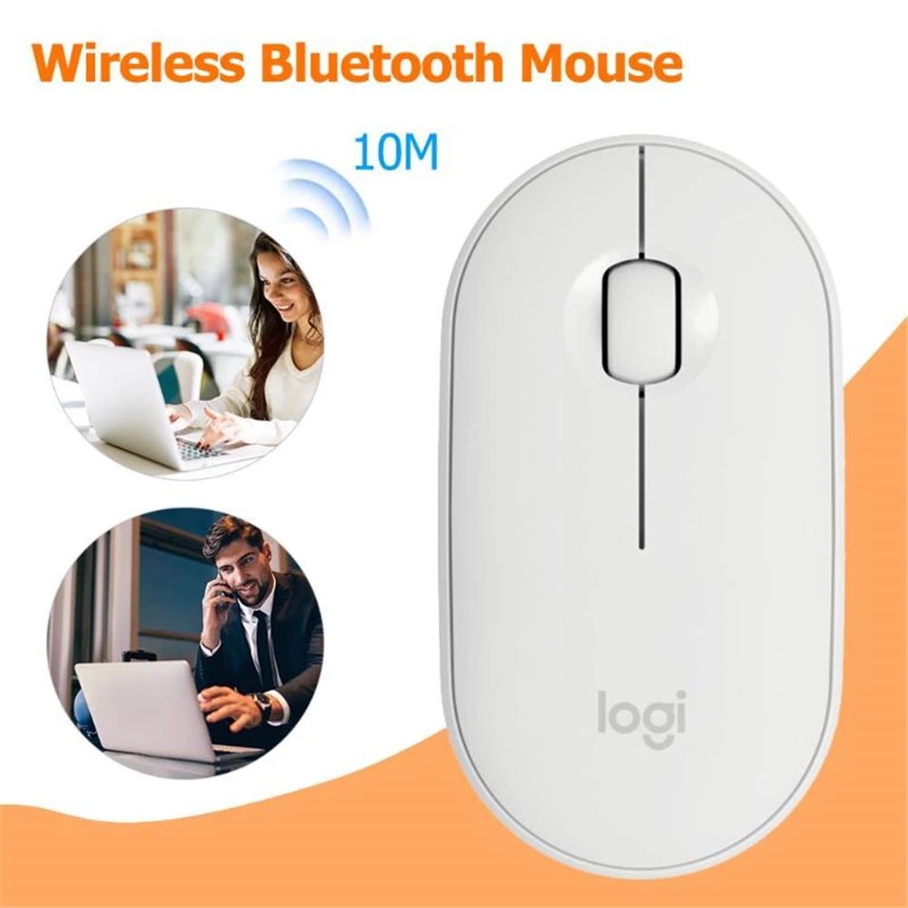 Wireless Mouse 1000DPI 100g High Precision Optical Wireless Silent Bluetooth Mouse for Laptop PC