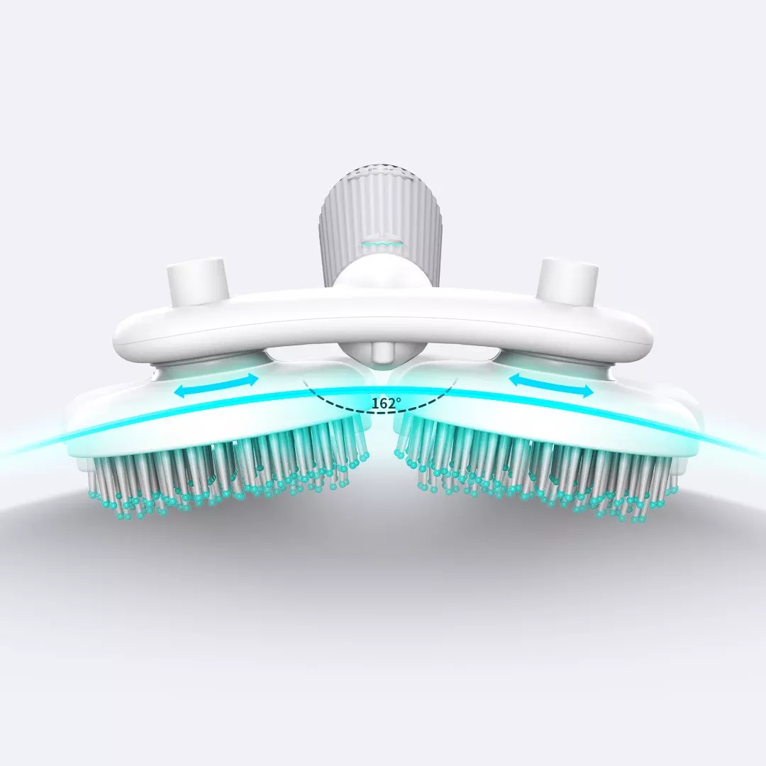 Pet Hair Deshedding Comb Skin-Friendly Grooming Brush Soothing Massage Pet Brush for Dog Cats Negative Ions Detangles