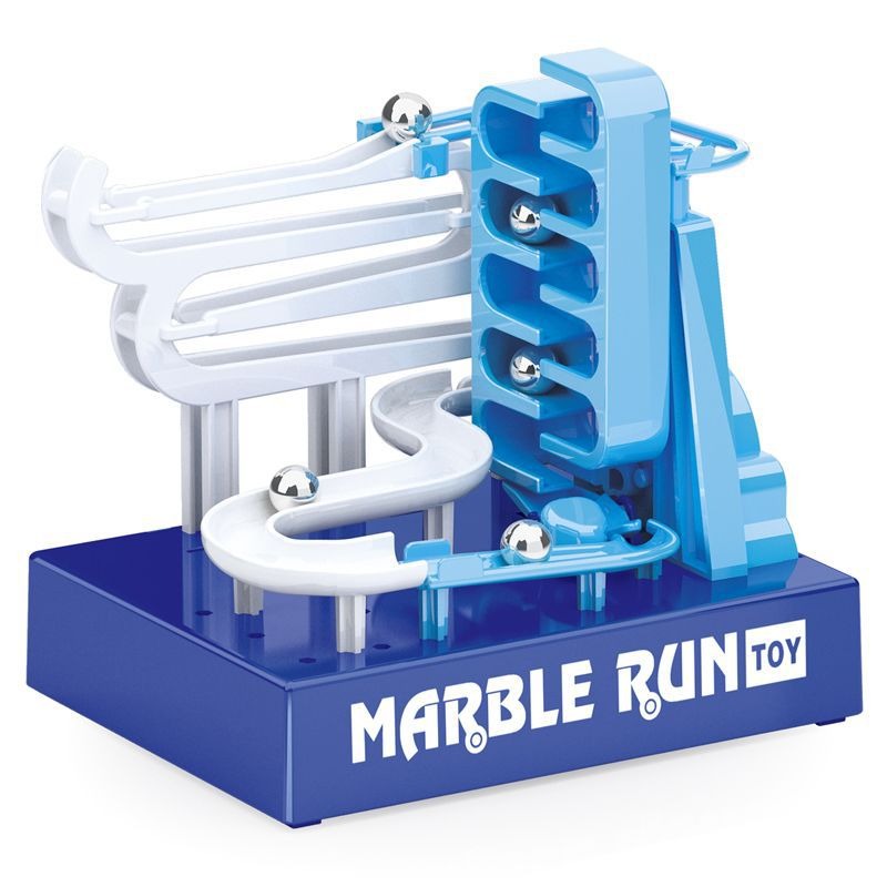 Marble Race Run Steam Education Building Blocks Funnel Slide Blocks DIY Big Bricks Constructor Toys Music Electric