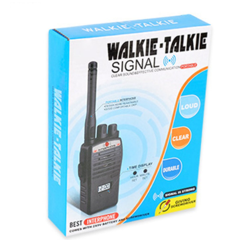 YKS 2pcs walkie talkie kids Radio Retevis Handheld Toys for Children Gift Portable Electronic Two-Way Radio communicator kid toy