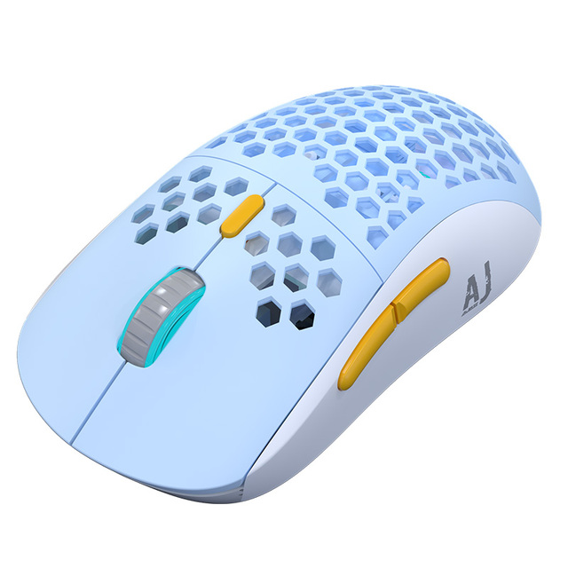 2.4G Wirless Gaming Mouse 10000DPI PMW3325 Sensor Dual Mode Mouse Rechargeable Honeycomb Portable Mice for Laptop