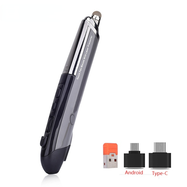 The New Pen Mouse Wireless Handwriting Pen Mouse Personality 2.4G Mouse Supports PC, Smart TV, Set-Top Box Windows 10
