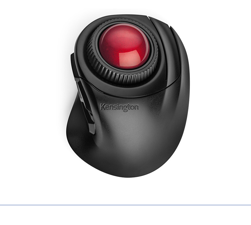 Wireless Trackball Mouse 2.4GHz with Scroll Ring for AutoCAD Photoshop K72363/K72362
