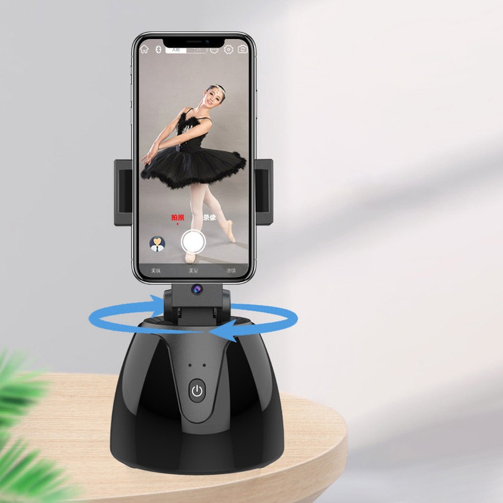 Auto Face Tracking Camera Gimbal Stabilizer Smart Shooting Holder 360 Rotation Selfie Stick Tripod for Live Vlog Video Recording mobile phone holder