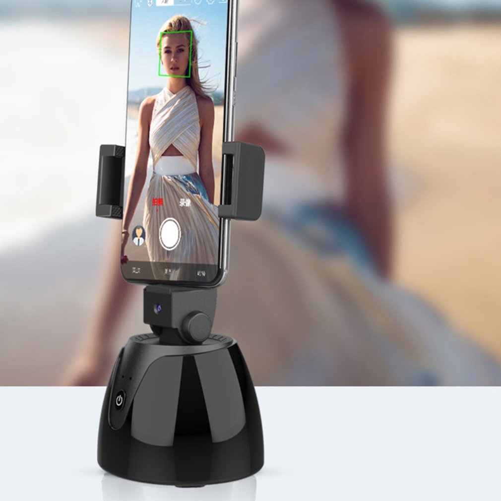 Auto Face Tracking Camera Gimbal Stabilizer Smart Shooting Holder 360 Rotation Selfie Stick Tripod for Live Vlog Video Recording mobile phone holder