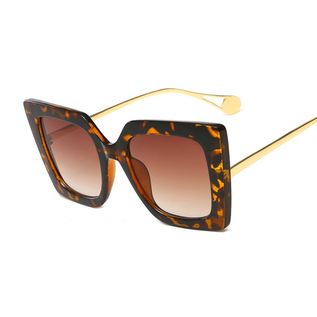 Fashion big box square sunglasses for men and women