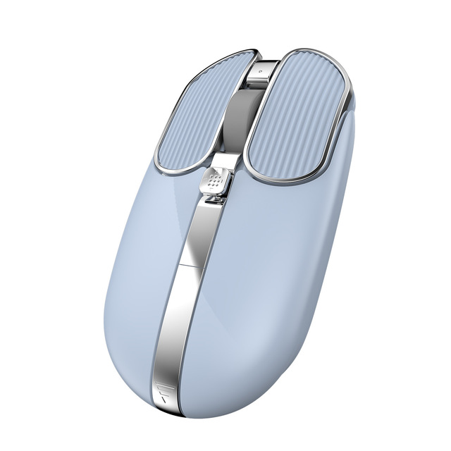 2.4 GHz Wireless+Wired Dual Mode Gaming Mouse Supports 8-key Macro Programming RGB Colorful Luminous Joystick Notebook PC Mouse