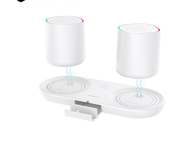 Bluetooth Speaker LED Hi Fi Mini Blue Speaker With Wireless Rider Portable Powerful Outdoor Hanging Concert Speakers MIC