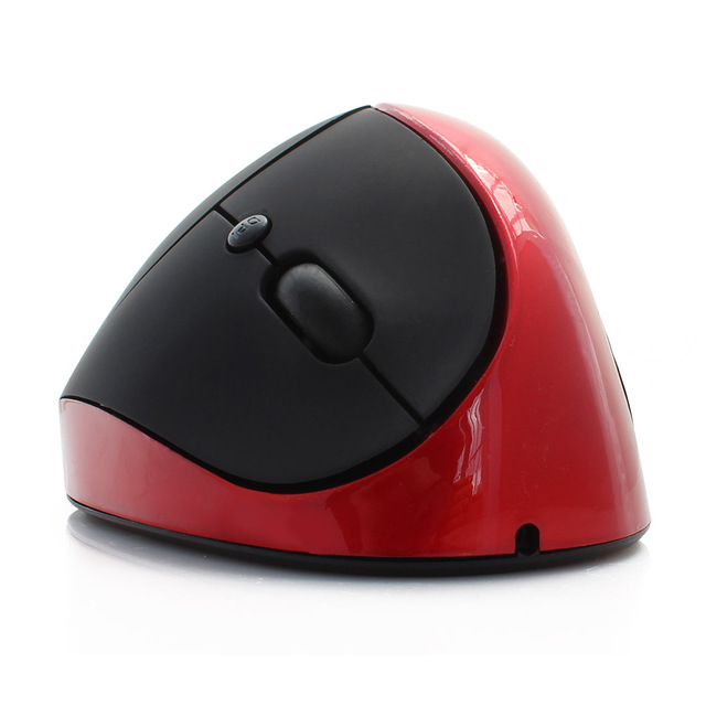 Ergonomic Vertical Wireless Mouse Rechargeable 6 Buttons Gaming Computer Mouse 1600DPI USB Optical Mice For Laptop