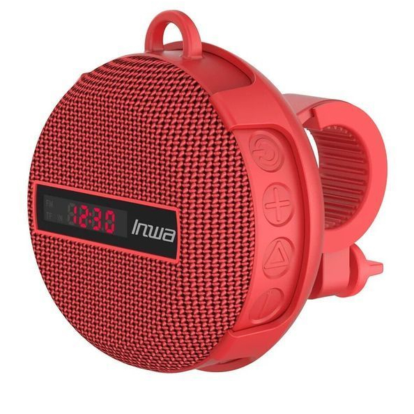 Smart LED digital display wireless cycling bicycle Bluetooth speaker outdoor portable waterproof subwoofer hands-free / TF card