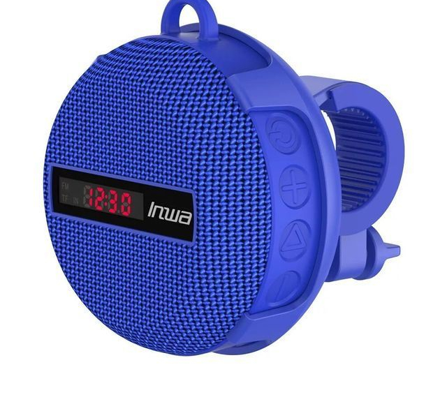 Smart LED digital display wireless cycling bicycle Bluetooth speaker outdoor portable waterproof subwoofer hands-free / TF card