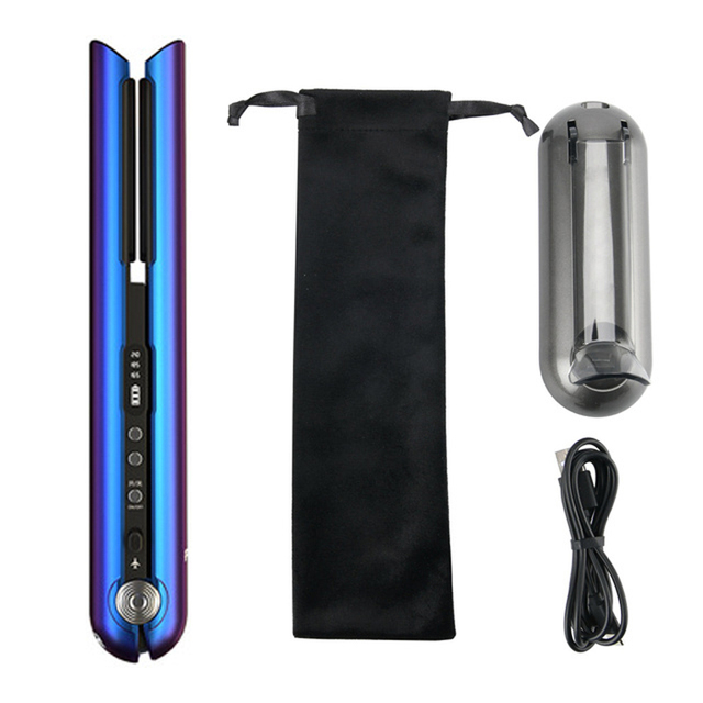 2 In 1 Flat Iron Hair Straightener&Curler Ceramic Hair Curling Iron Waver Hair Crimper Twisted Hair Straightening Hair Styler