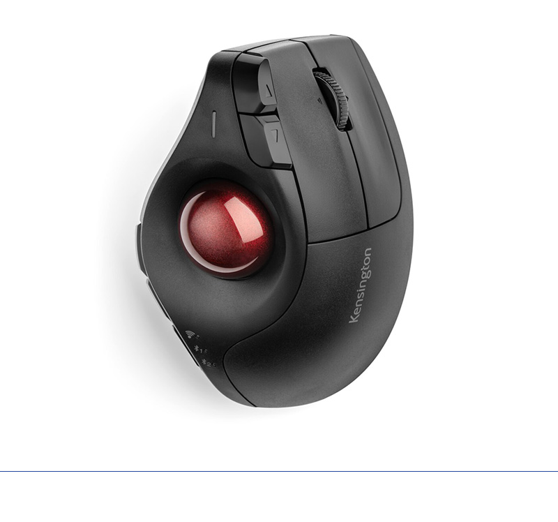 Vertical Wireless Trackball Mouse 2.4GHz/Bluetooth*2 Customized for AutoCAD