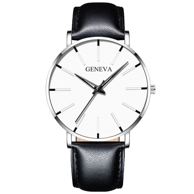 Fashion Mens Business Watches Luxury Gold Stainless Steel Mesh Belt Quartz Wrist Watch Luminous Clock Men Casual Leather Watch