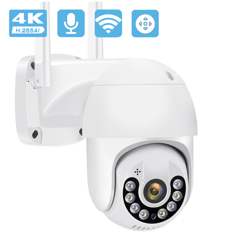 5MP IP Camera Smart Home PTZ Security WiFi Camera Outdoor Color Night Vision AI Humanoid Detection Two Way Audio