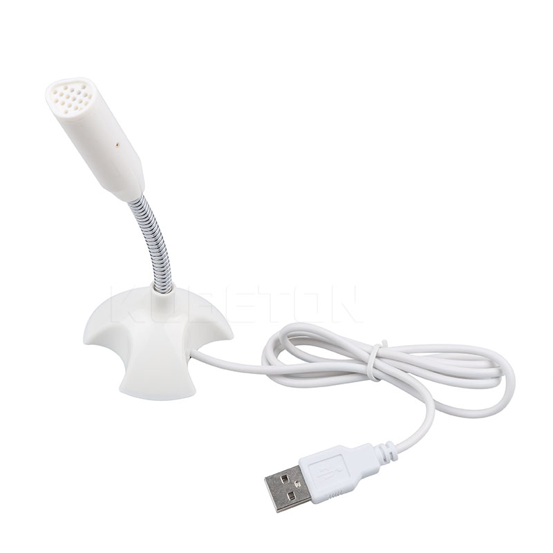 USB Laptop Microphone Mini Studio Speech Microphone Stand 360 Adjust Mic With Holder For Mac Laptop Desktop PC