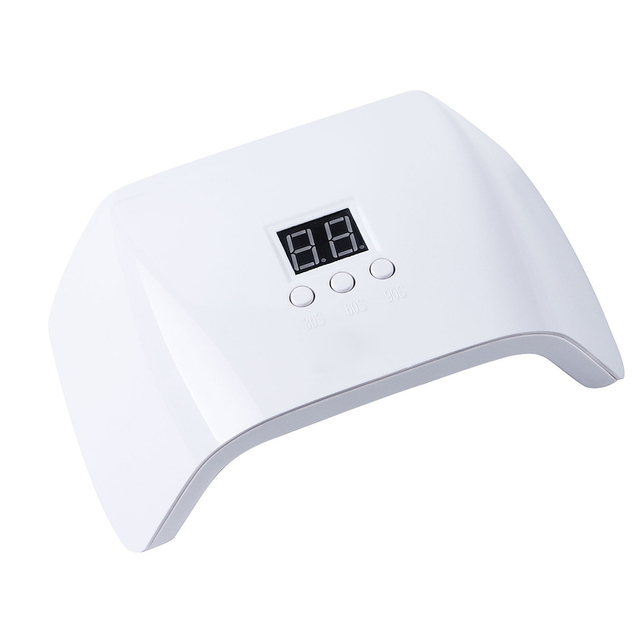 UV LED Nail Drying Lamp 120W Nail Dryer Gel Polish Light with 3 Timer Setting LCD Display Auto Sensor Nail Polish Curing Lamp