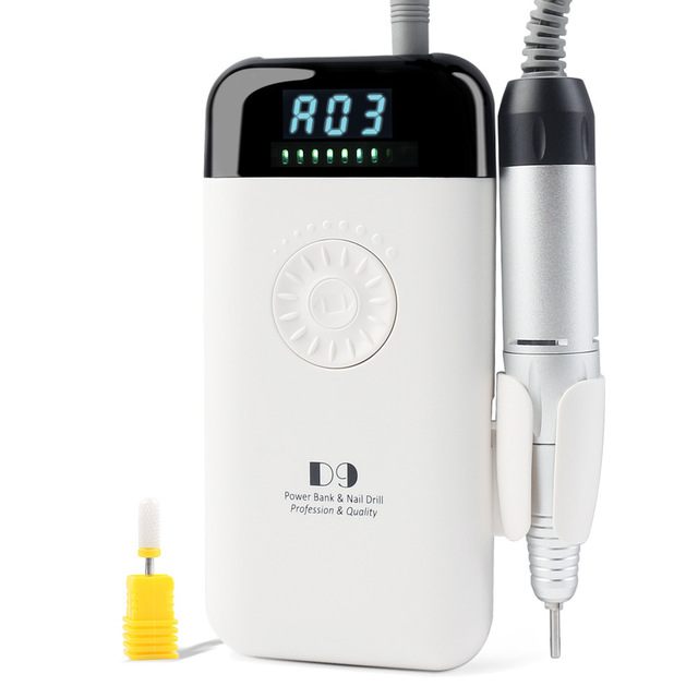 35000RPM Electric Nail Drill Manicure Machine For Rechargeable Nail Gel Polish Manicure Machine Electric Nail Files Salon Tool