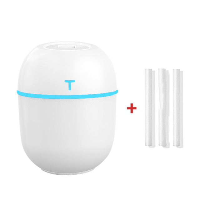 Mini USB Ultrasonic Air Humidifier Aroma Essential Oils Diffuser HomePurifier Mist Maker With Led Night Light