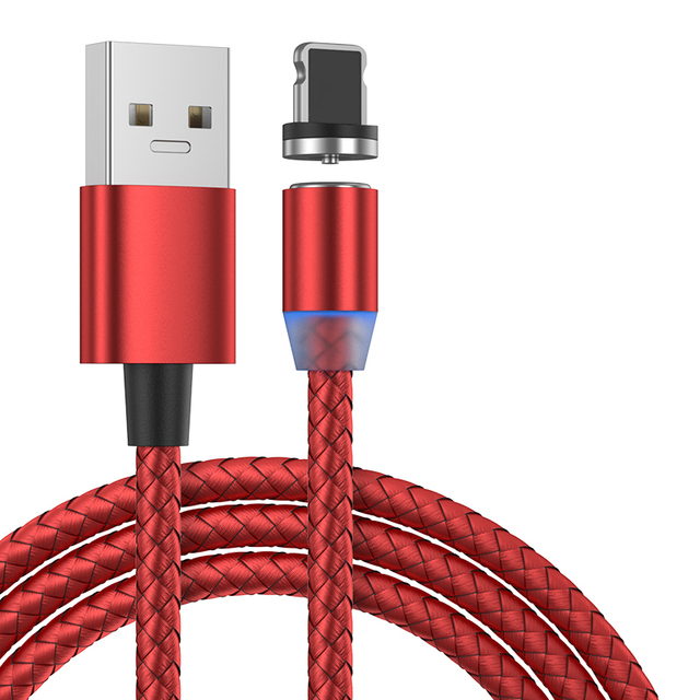 USB Magnetic Charging Cable for Micro Type-C 8 Pin Fast Charging Cable