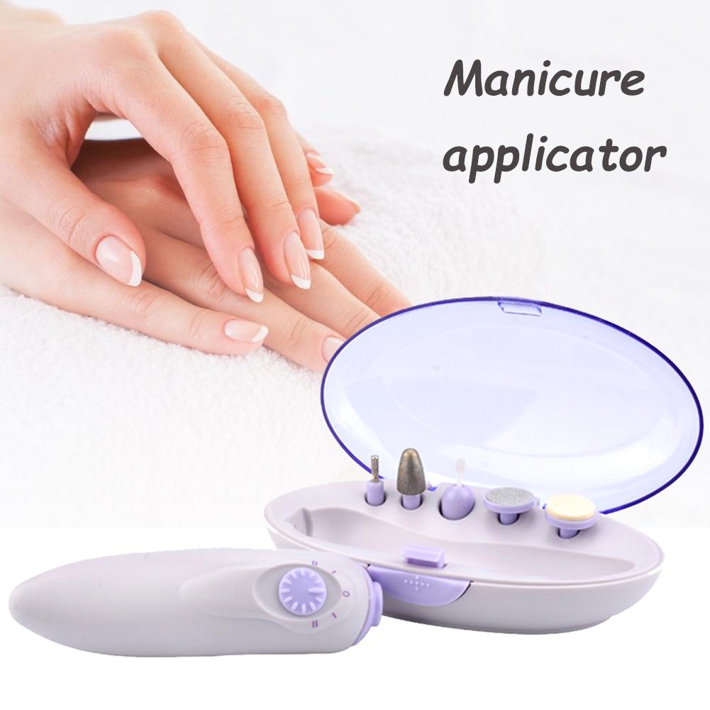 Electric Manicure Pedicure Kit Multifunctional Pedicure Manicure Tools Set Cordless Electric Nail Drill Kit For Men Women Nail C
