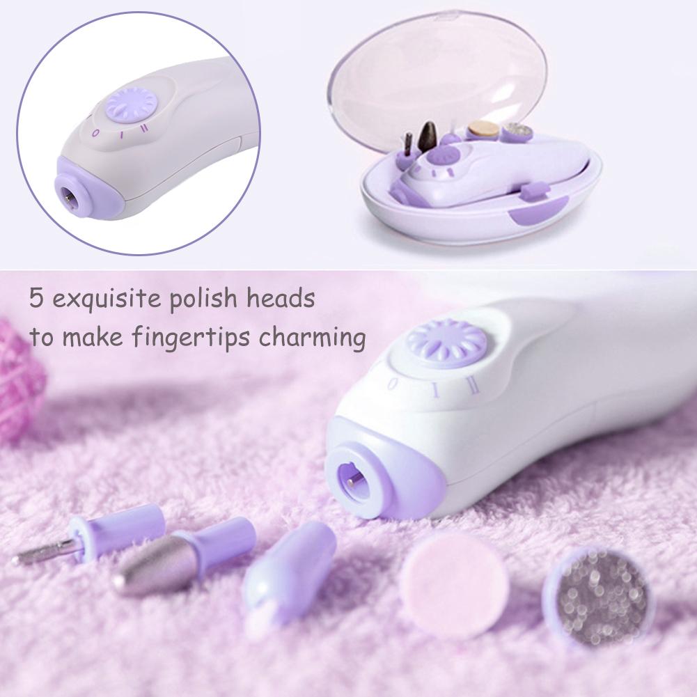 Electric Manicure Pedicure Kit Multifunctional Pedicure Manicure Tools Set Cordless Electric Nail Drill Kit For Men Women Nail C