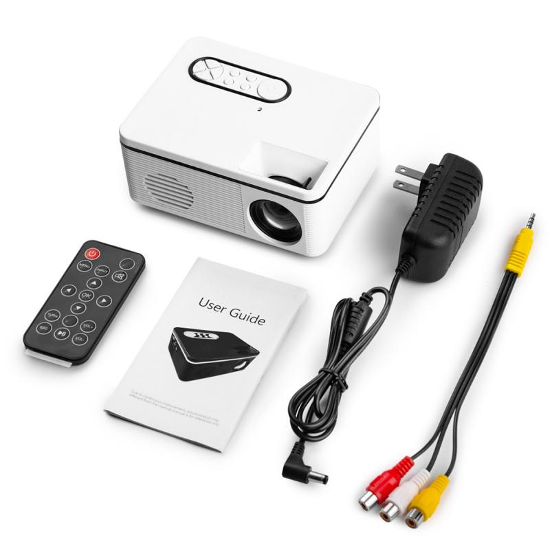 S361 1080P Mini Projector Home Projector Home Theater No Projector Screen Good Than Television Home Theatre System And Smart TV