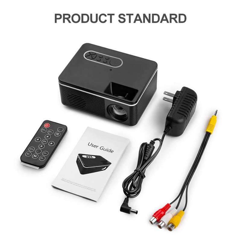 S361 1080P Mini Projector Home Projector Home Theater No Projector Screen Good Than Television Home Theatre System And Smart TV