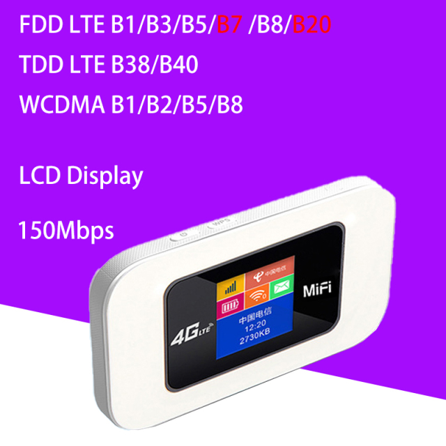 4G Wifi Router mini router 3G 4G Lte Wireless Portable Pocket wi fi Mobile Hotspot Car Wi-fi Router With Sim Card Slot