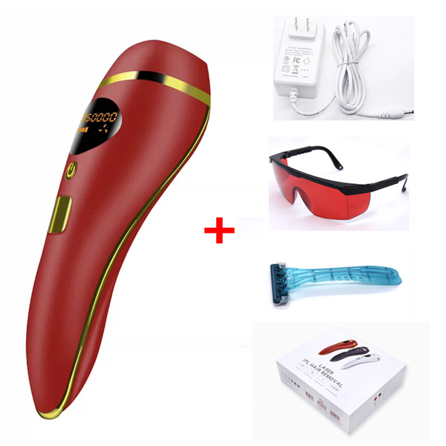 Laser Epilator IPL Hair Removal Photoepilator 999900 Flash Cooling LCD Acne Treatment Permanent Painless