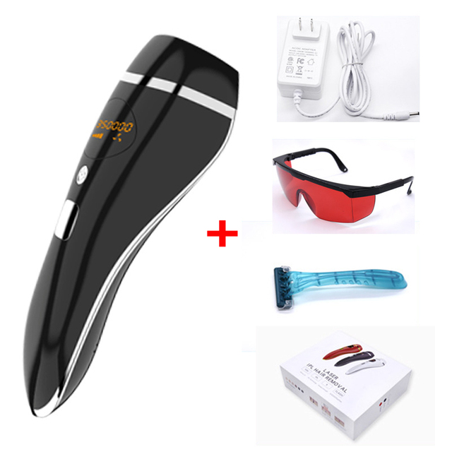 Laser Epilator IPL Hair Removal Photoepilator 999900 Flash Cooling LCD Acne Treatment Permanent Painless