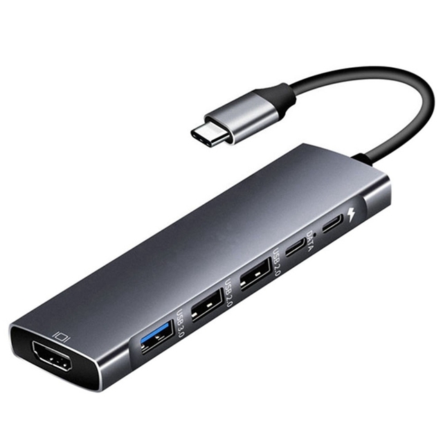 USB C HUB Multiport Adapter cable 9-In-1 USB-C USB Dock cable