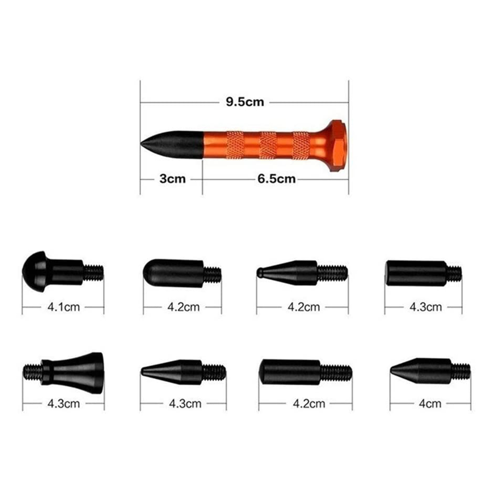 Body Paintless Dent Repair Knockout Pen PDR Tool for Dent Removal Paintless Dent Repair Tool Hand Tool for Dent Removal Hail