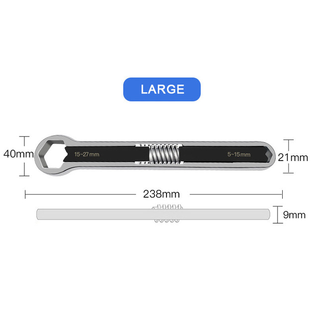 Multifunction Torx Wrench Double Head Universal Spanner Screw