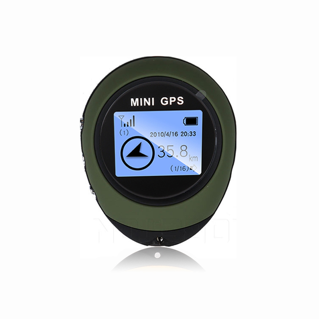 Mini Handheld GPS Navigation Receiver Location Finder USB Rechargeable with Electronic Compass