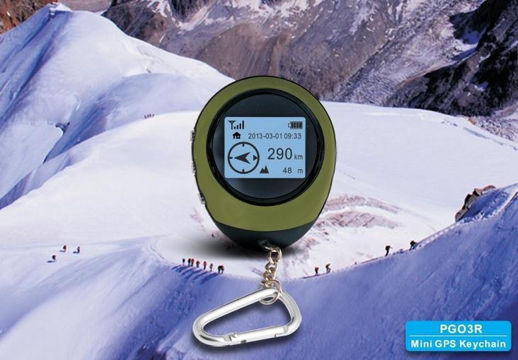 Mini Handheld GPS Navigation Receiver Location Finder USB Rechargeable with Electronic Compass