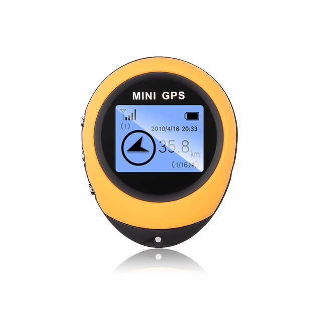 Mini Handheld GPS Navigation Receiver Location Finder USB Rechargeable with Electronic Compass