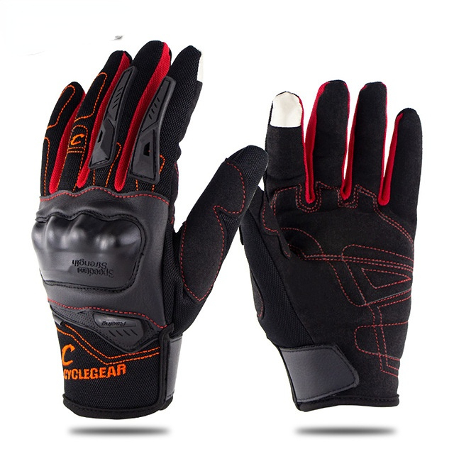 Summer Motorcycle Gloves Breathable Motobike Riding Guante Moto Touch Screen Protective Gear Motor Bike Motocross Gloves