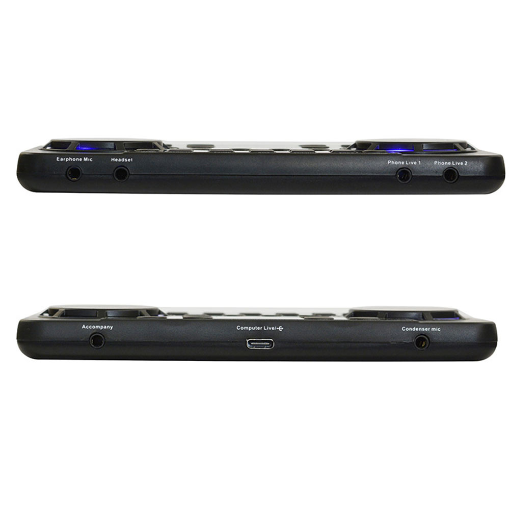 V300 Pro Live Streaming Sound Card 10 Sound Effects Audio Interface Mixer for DJ Music Studio Recording Karaoke