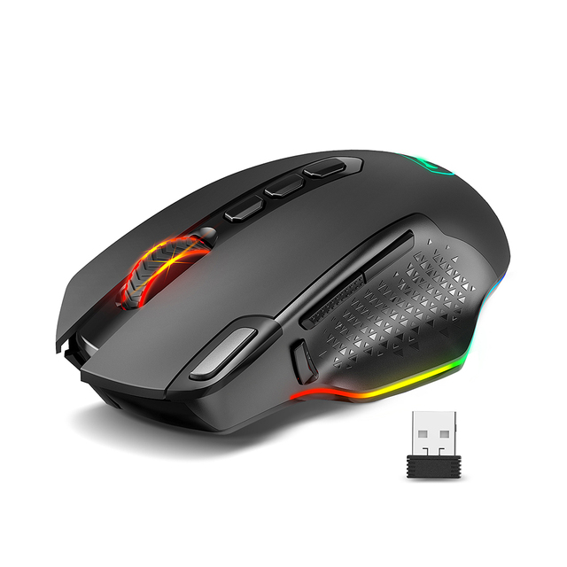 10000 DPI Wireless Gaming Mouse Rechargeable Ergonomic Mice