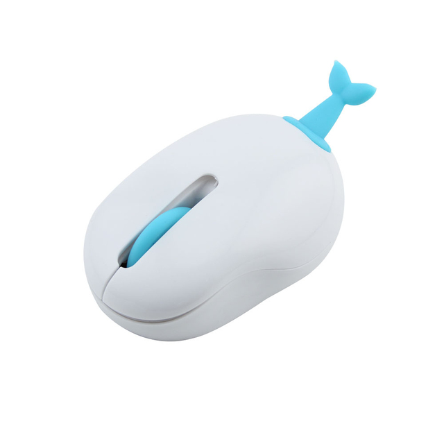 Cute Cartoon Wireless Mouse Mini Pig Dolphin Model 3D USB Optical Silent Mice