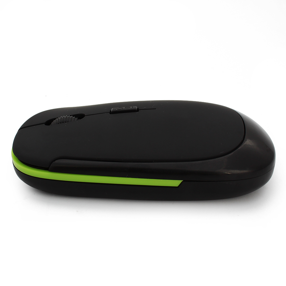 2.4Ghz U Shape Wireless Mouse Ultra Thin Slim Special Computer Mice 1600DPI