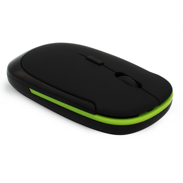 2.4Ghz U Shape Wireless Mouse Ultra Thin Slim Special Computer Mice 1600DPI