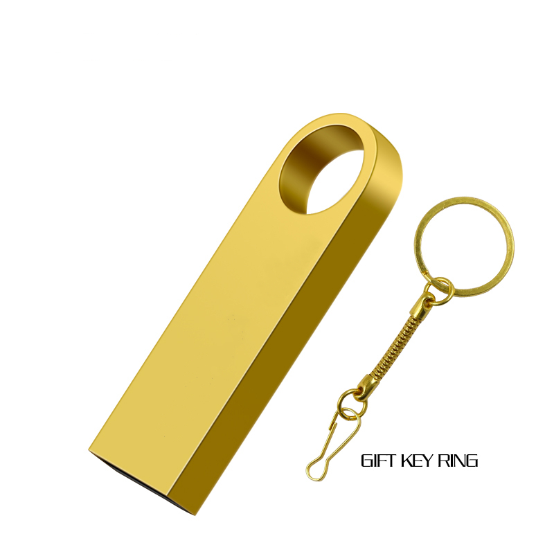 metal USB Flash Drive 128GB U Disk 4GB 64GB Pen Drive 8GB 16GB
