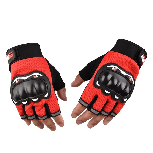 Men Women Breathable Riding Gloves Anti-slip Half Finger Gloves Outdoor Cycling Touch Screen All Finger Gloves Motorcycle Gloves