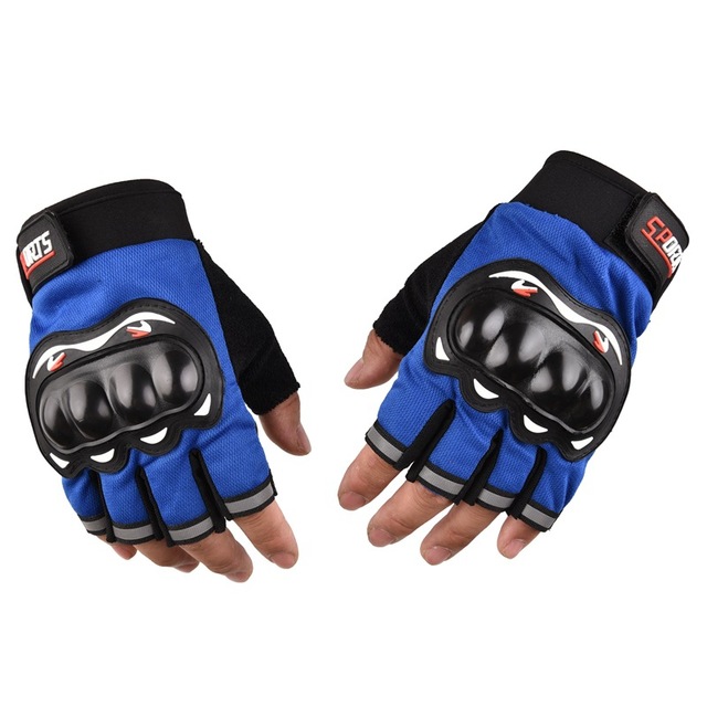 Men Women Breathable Riding Gloves Anti-slip Half Finger Gloves Outdoor Cycling Touch Screen All Finger Gloves Motorcycle Gloves