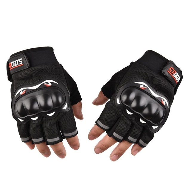 Men Women Breathable Riding Gloves Anti-slip Half Finger Gloves Outdoor Cycling Touch Screen All Finger Gloves Motorcycle Gloves