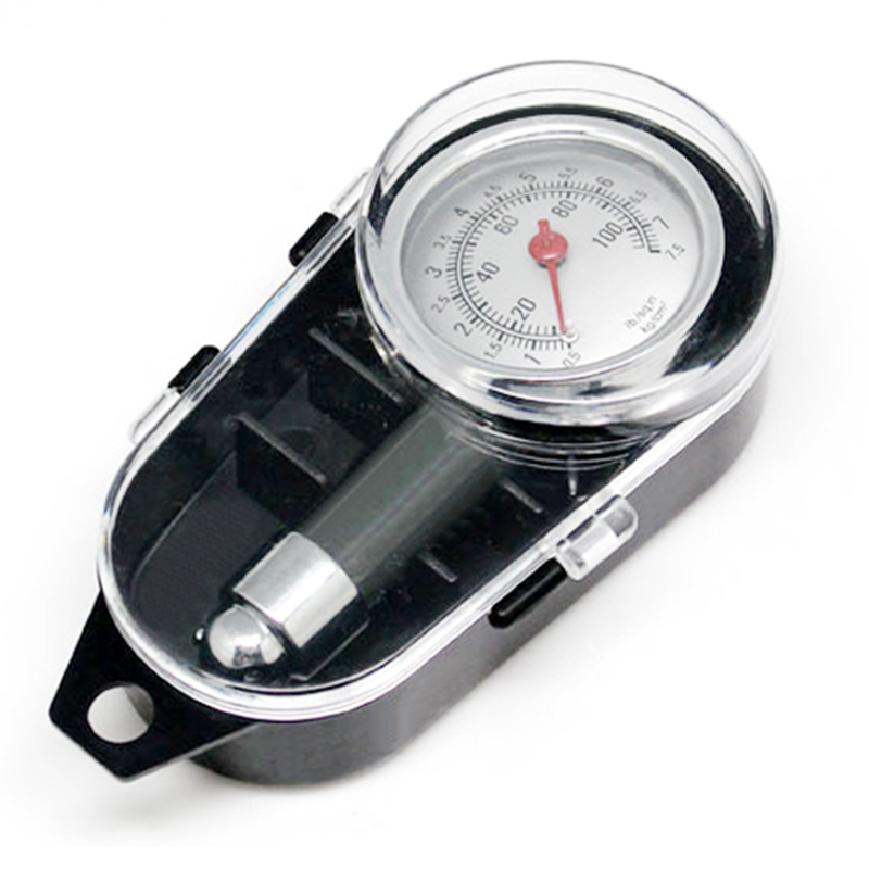 Auto Metal Truck Racing Car Tire Air Pressure Gauge Automobile Tyre Meter Vehicle Tester Monitoring System Measuring Tool Tyres