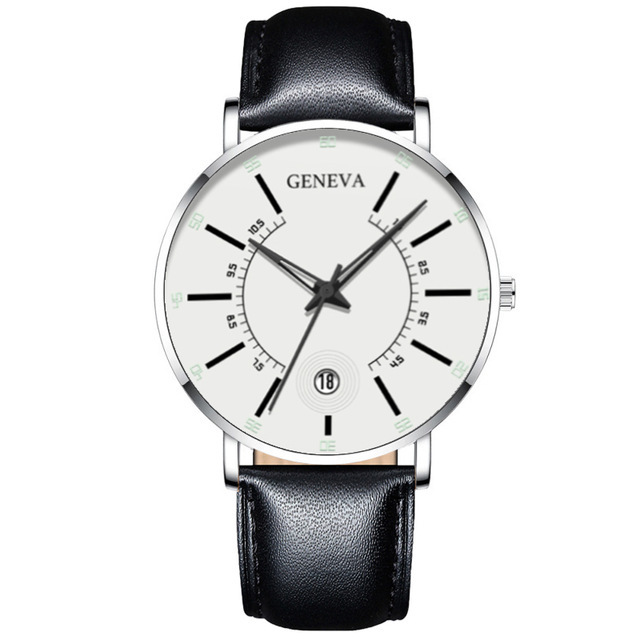 Mens Fashion Business Minimalist Watches Ultra Thin Stainless Steel Mesh Band Analog Quartz Wrist Watch